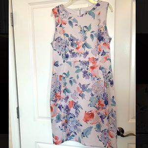 Floral Calvin Klein dress